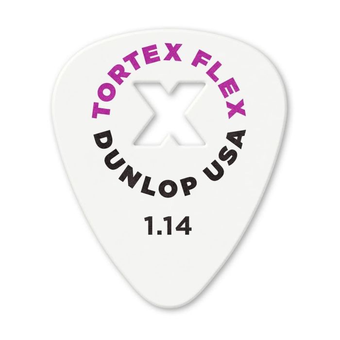 Dunlop Tortex Flex X Púas para Guitarra, 1.14mm, Pack 72 Unidades