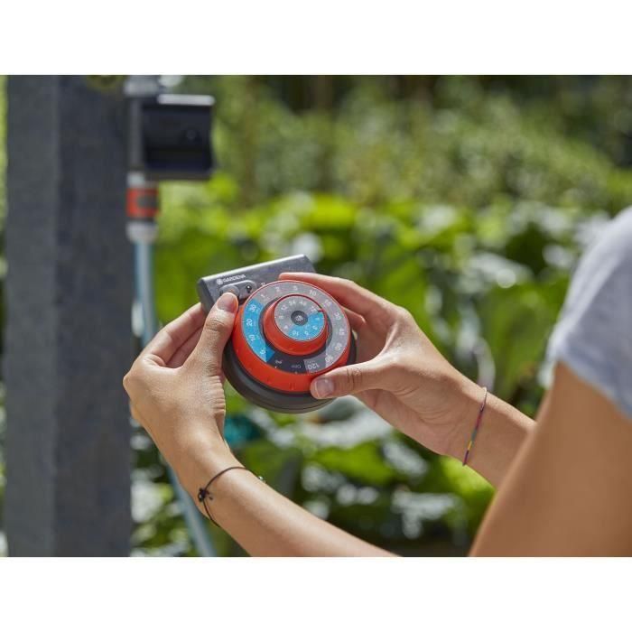Controlador de riego GARDENA Easy Plus - Para grifos 20/27 y 26/34 1 Controlador de riego GARDENA Easy Plus - Para grifos 20/27 y 26/34 1