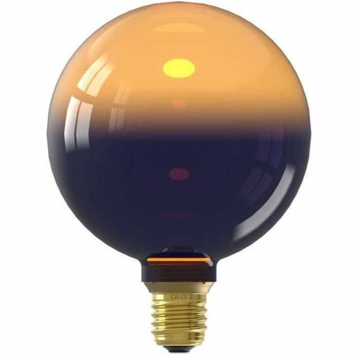 Bombilla LED E27 - CALEX - INCEPTION G125 - 3,5 W - 80 lm - 1800 K - Negro / dorado degradado