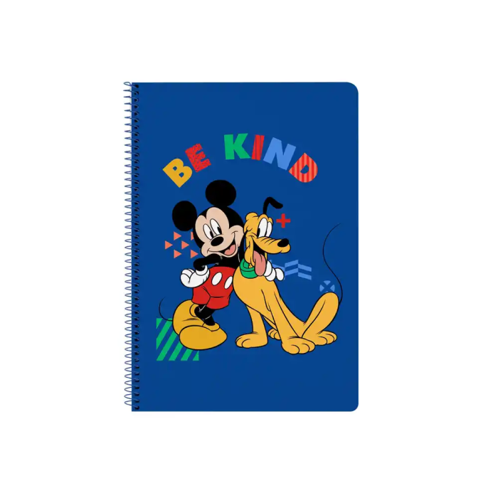 Safta Cuaderno Espiral Folio 80 Hojas Tapa Extradura Cuadro 4 mm Mickey Mouse Today 0 Safta Cuaderno Espiral Folio 80 Hojas Tapa Extradura Cuadro 4 mm Mickey Mouse Today 0
