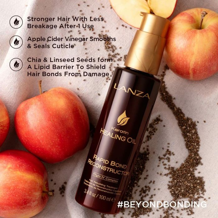 Crema de Peinado L'ANZA Keratin Healing Oil 100 ml 7 Crema de Peinado L'ANZA Keratin Healing Oil 100 ml 7