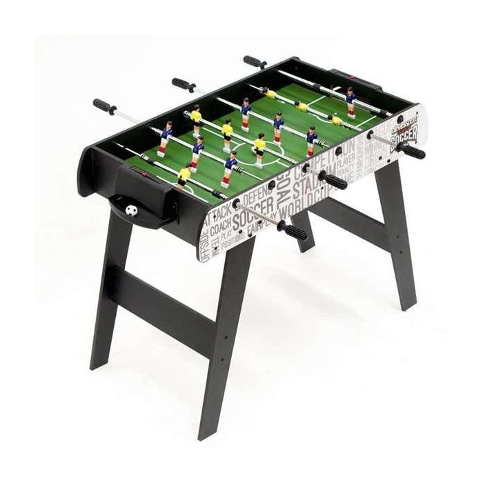 Ociotrends Futbolín infantil 91x50.8x73.5 cm, con 14 jugadores y 2 bolas, para 2 jugadores, edad +8 años, MDF