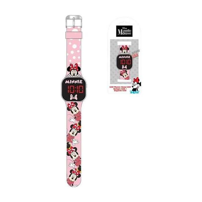 Kids Euroswan Reloj Digital LED Minnie 3,5cm 2