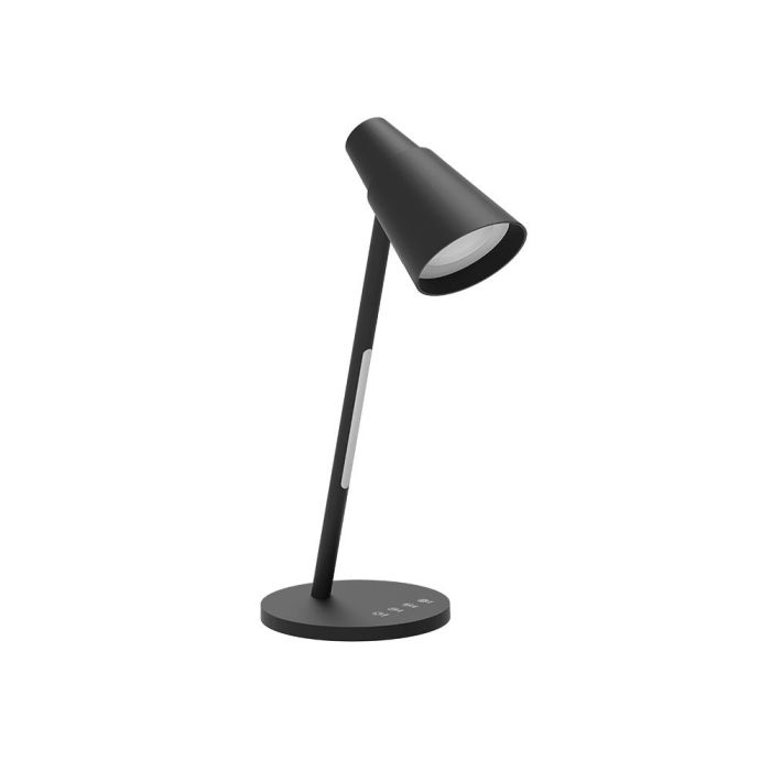 Lampara De Oficina Q-Connect Sobremesa Abs Tactil 6 W 32 Led 330 Lm Color Negro