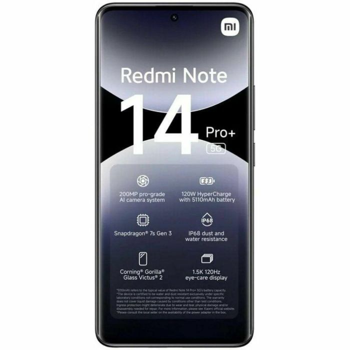 Xiaomi Redmi Note 14 Pro 5G - Cámara AI 200 MP, Pantalla AMOLED 6.67", 512GB, 12GB RAM, IP68 33 Xiaomi Redmi Note 14 Pro 5G - Cámara AI 200 MP, Pantalla AMOLED 6.67", 512GB, 12GB RAM, IP68 33