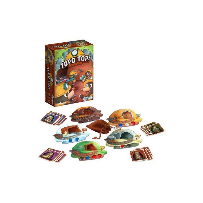 Juego Miniland Topo Top (+4 Años) (Set de 6)