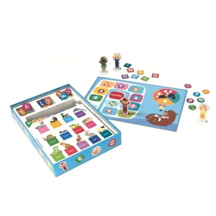 Ravensburger My Medium Section Games Juego Educativo 10 Actividades para Aprender Letras, Números, Animales y Colores a Partir de 4 Años 2
