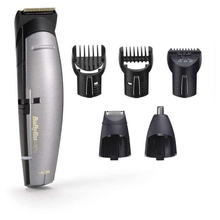 Recortadora multiusos 6 en 1 - BaByliss - E830TE - Titanium Gold para un rendimiento duradero Recortadora multiusos 6 en 1 - BaByliss - E830TE - Titanium Gold para un rendimiento duradero