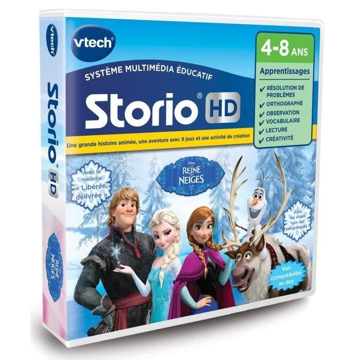 Vtech - Juego educativo Storio Frozen - Nivel 2 - Compatible con tabletas Storio y consola de TV - 4-8 años 1 Vtech - Juego educativo Storio Frozen - Nivel 2 - Compatible con tabletas Storio y consola de TV - 4-8 años 1