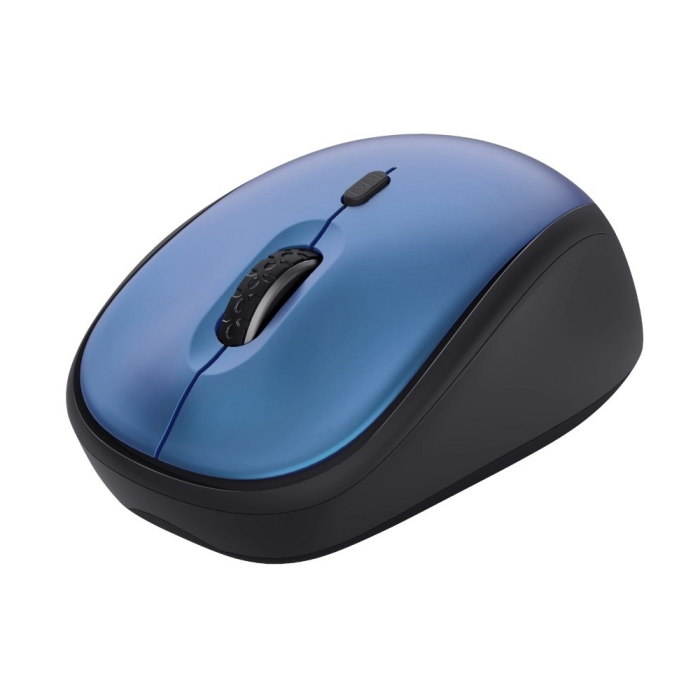 Trust Ratón Mini Inalámbrico Yvi+ Silent Azul Hasta 1600 DPI 0 Trust Ratón Mini Inalámbrico Yvi+ Silent Azul Hasta 1600 DPI 0