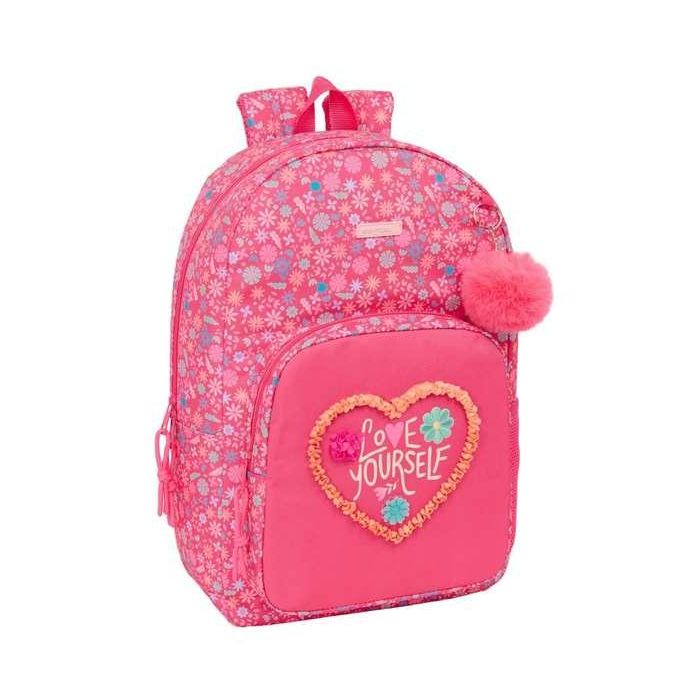 Safta Mochila Escolar Adaptable para Carro, Modelo Feeling, con Medidas 30x46x14 cm, Perfecta para Niños a partir de 3 Años Safta Mochila Escolar Adaptable para Carro, Modelo Feeling, con Medidas 30x46x14 cm, Perfecta para Niños a partir de 3 Años