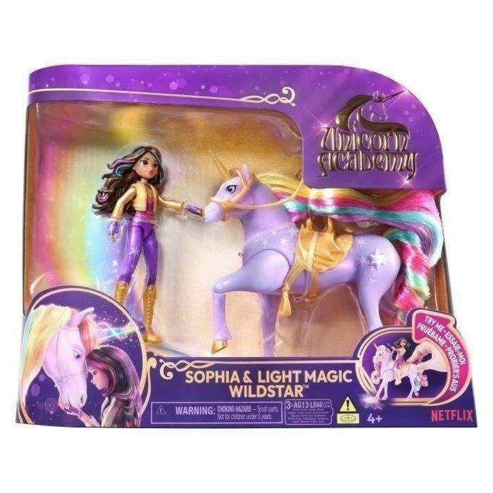 Spin Master Muñeca Sophia 11 cm con Unicornio Wildstar con Luces y Silla de Montar Desmontable 0 Spin Master Muñeca Sophia 11 cm con Unicornio Wildstar con Luces y Silla de Montar Desmontable 0