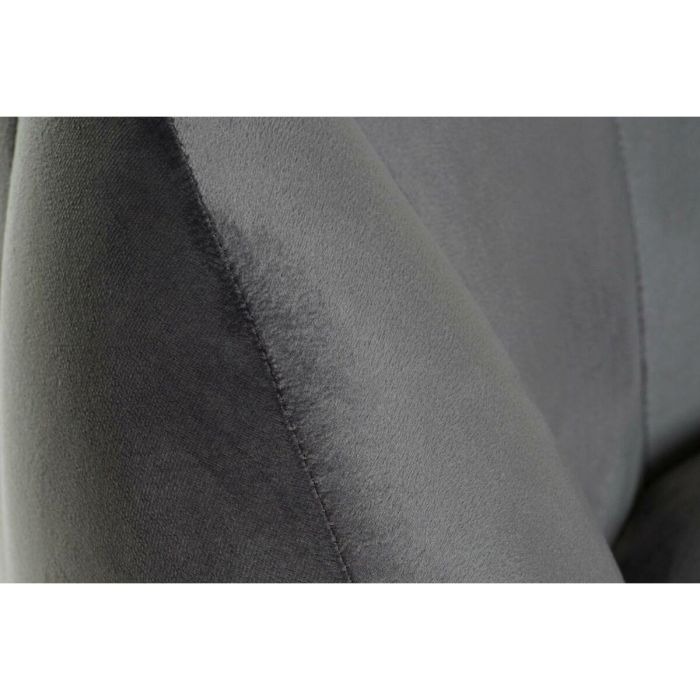 Butaca Moderno DKD Home Decor Gris Oscuro 80 x 85 x 86 cm 4 Butaca Moderno DKD Home Decor Gris Oscuro 80 x 85 x 86 cm 4