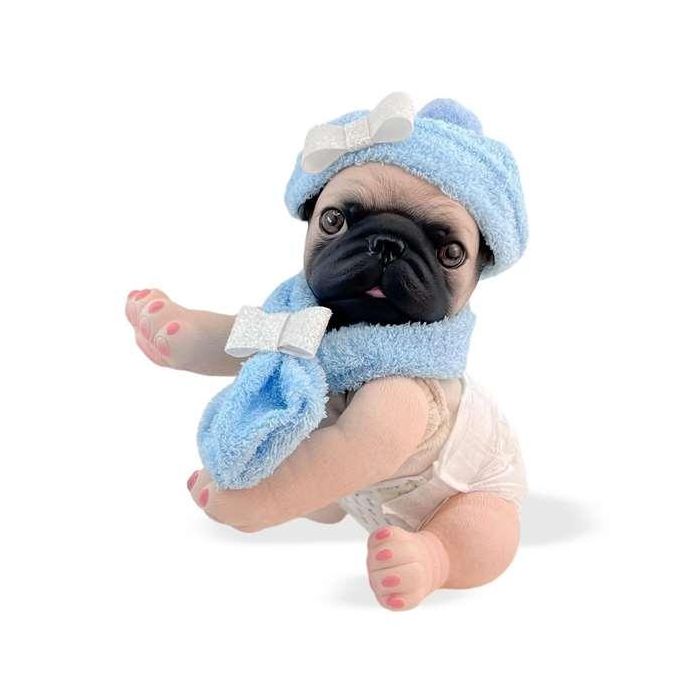 Anireal perro pug canela ref: 60110-24 35 cm 1 Anireal perro pug canela ref: 60110-24 35 cm 1
