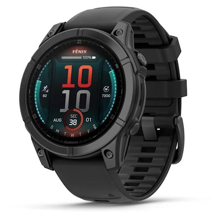 Garmin Fenix E 47mm AMOLED 1.3" 16GB GPS Táctil Fitness Salud Deporte Negro/Gris Pizarra 0 Garmin Fenix E 47mm AMOLED 1.3" 16GB GPS Táctil Fitness Salud Deporte Negro/Gris Pizarra 0