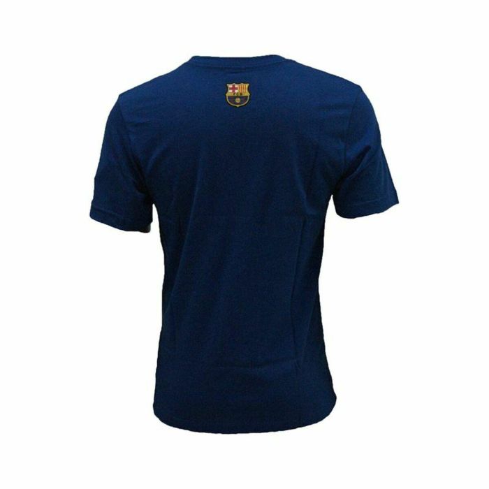 Camiseta de Manga Corta Hombre F.C. Barcelona Core Tee Azul L 1