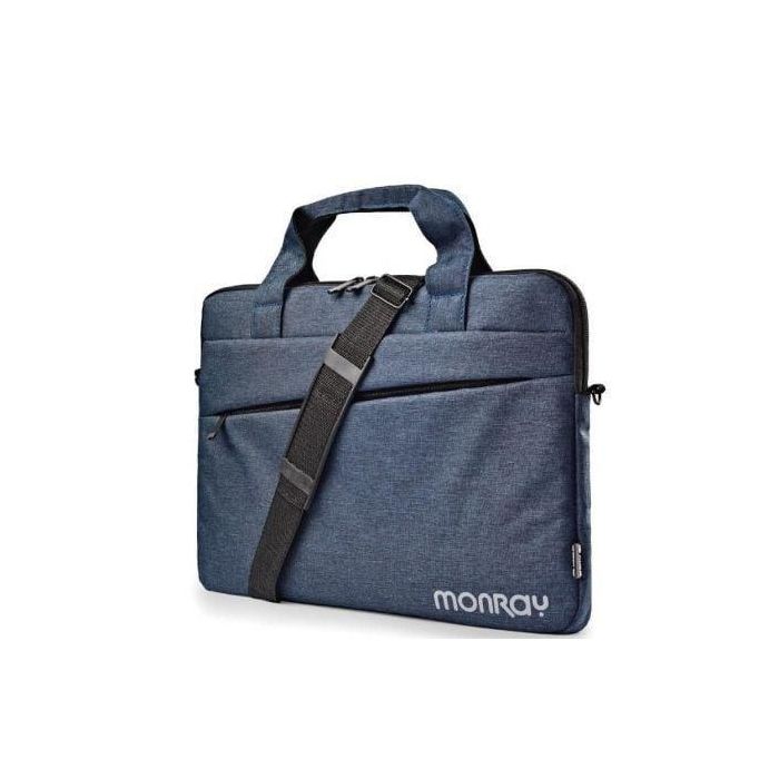 Monray Charter Maletín Portátil 15.6" Acolchado, Delgado y Elegante, Resistente Agua y Arañazos, Bandolera Ajustable Azul Oscuro 1 Monray Charter Maletín Portátil 15.6" Acolchado, Delgado y Elegante, Resistente Agua y Arañazos, Bandolera Ajustable Azul Oscuro 1