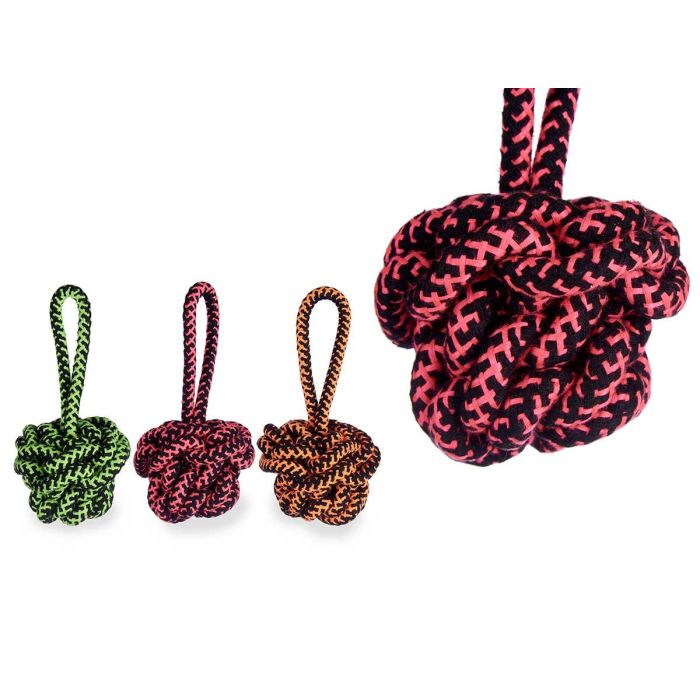 Mascow Mordedor con Bola Grande, Surtidos Colores, 11x21x11 cm (24 Unidades) Mascow Mordedor con Bola Grande, Surtidos Colores, 11x21x11 cm (24 Unidades)
