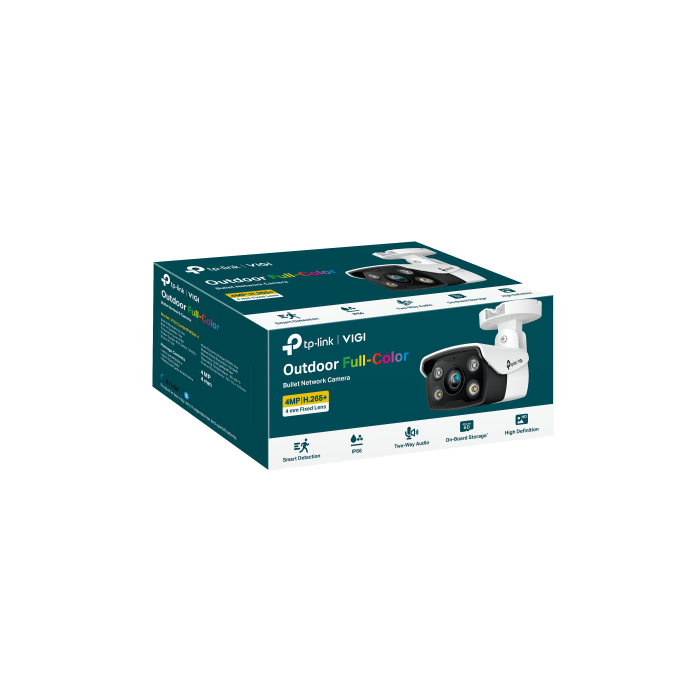 TP-Link VIGI C340 Bala Cámara de seguridad IP Exterior 2560 x 1440 Pixeles Techo/Pared/Poste 1 TP-Link VIGI C340 Bala Cámara de seguridad IP Exterior 2560 x 1440 Pixeles Techo/Pared/Poste 1