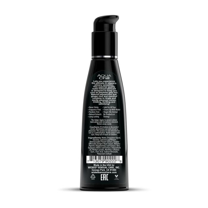 Lubricante Wicked Sensual Care Menta 120 ml 1 Lubricante Wicked Sensual Care Menta 120 ml 1
