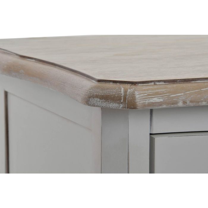 DKD Home Decor Chifonier Tradicional Blanco Natural 35 x 100 x 48 cm 1