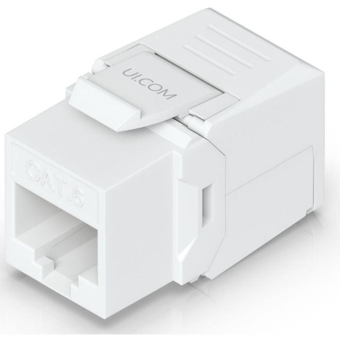 Ubiquiti Cat6 Keystone Jack sin Herramientas para Terminación Rápida de Cables Ethernet, Pack de 12 Unidades 0 Ubiquiti Cat6 Keystone Jack sin Herramientas para Terminación Rápida de Cables Ethernet, Pack de 12 Unidades 0
