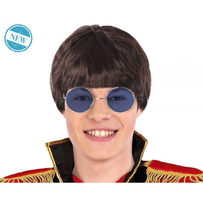 Peluca Lisa Corta Morena 100 gr