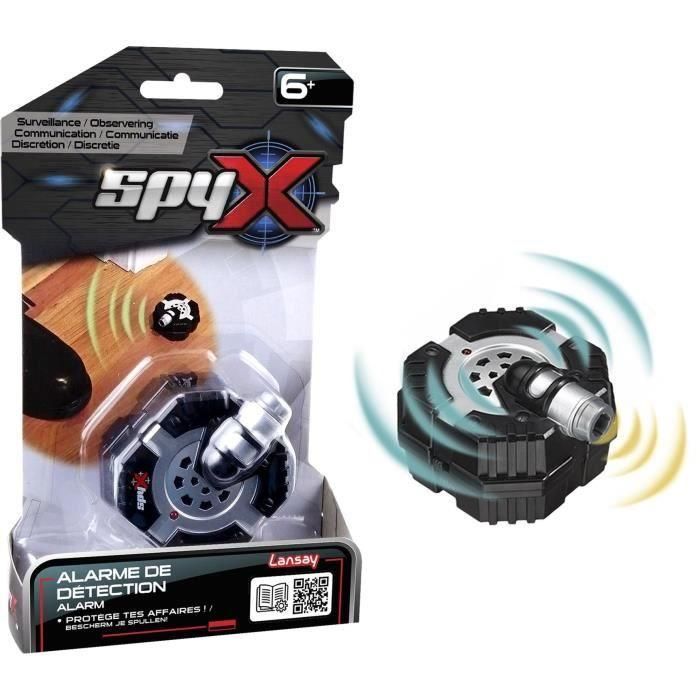 SPY X - Alarma de detección - Accesorios de juguete y espía - Panoplia de espía infantil - 6 años - Lansay SPY X - Alarma de detección - Accesorios de juguete y espía - Panoplia de espía infantil - 6 años - Lansay