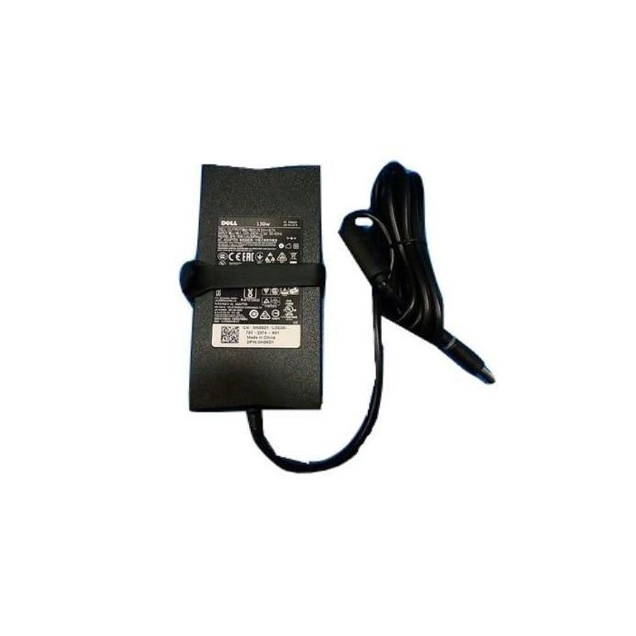 Dell Adaptador AC 130W 19.5V 3 Pin 7.4mm C6 Power Cord para Portátil Dell Adaptador AC 130W 19.5V 3 Pin 7.4mm C6 Power Cord para Portátil