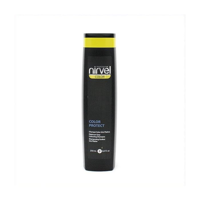 Nirvel Champú Color Gris 250 Ml - Reaviva colores apagados, cuidado para canas