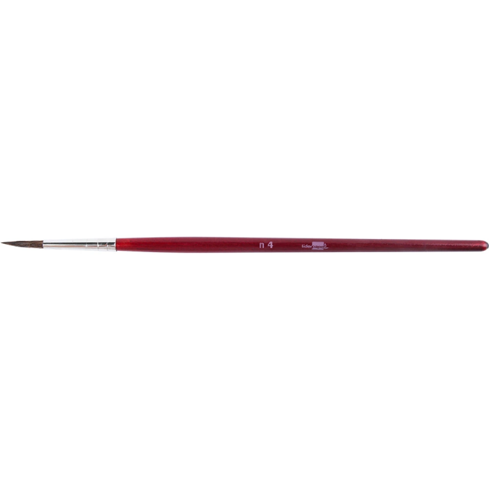 Liderpapel Pincel Acuarela Nº 4 Pelo Engomado Virola Cromada Madera 20x215x60 mm 1 Liderpapel Pincel Acuarela Nº 4 Pelo Engomado Virola Cromada Madera 20x215x60 mm 1