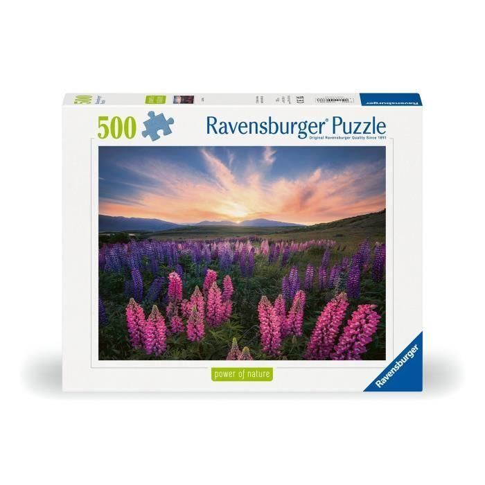 Ravensburger 12000688 Puzzle de 500 piezas Los altramuces (Edición Naturaleza), de alta calidad, Edad 12 1