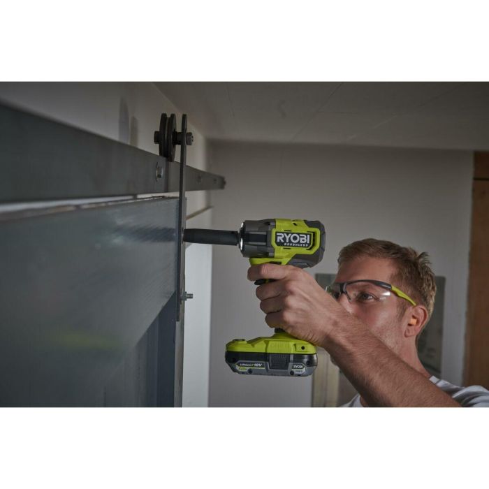 Ryobi AAAOB38125 Llave de impacto sin escobillas 18V 450 Nm 4 modos Entrada cuadrada de 1/2" 2