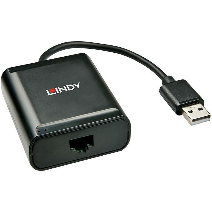 Lindy Extensor USB 2.0 Cat.6 4 Puertos para Periféricos, hasta 60m, con Cable Red Cat.5e/6 y Alimentación 1 Lindy Extensor USB 2.0 Cat.6 4 Puertos para Periféricos, hasta 60m, con Cable Red Cat.5e/6 y Alimentación 1