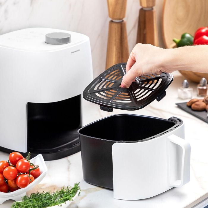 Freidora de Aire InnovaGoods Fryinn Lite 2000 Blanco 1200 W 2 L 9 Freidora de Aire InnovaGoods Fryinn Lite 2000 Blanco 1200 W 2 L 9