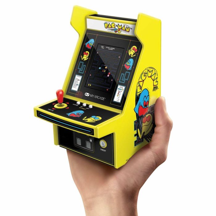 My Arcade JUS1697211459880 Micro Player PRO Consola Retrogaming Pac-Man con Pantalla de Alta Resolución de 7 cm 7 My Arcade JUS1697211459880 Micro Player PRO Consola Retrogaming Pac-Man con Pantalla de Alta Resolución de 7 cm 7
