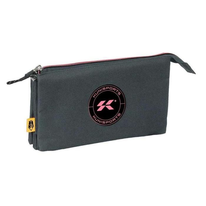 Portatodo Triple Kings League Kunisport Gris 22 x 12 x 3 cm 0 Portatodo Triple Kings League Kunisport Gris 22 x 12 x 3 cm 0