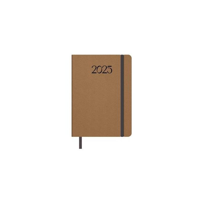 Dohe Agenda Anual Manhattan 14x20 cm D-P Marrón Cámel 2025 Dohe Agenda Anual Manhattan 14x20 cm D-P Marrón Cámel 2025