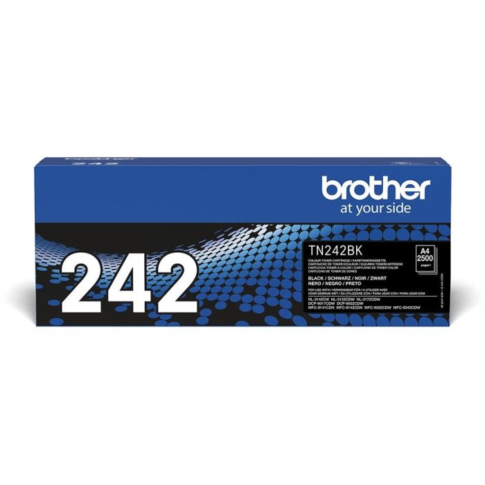 Brother Toner TN-242BK Schwarz bis zu 2.500 Seiten nach ISO/IEC 19798 0 Brother Toner TN-242BK Schwarz bis zu 2.500 Seiten nach ISO/IEC 19798 0