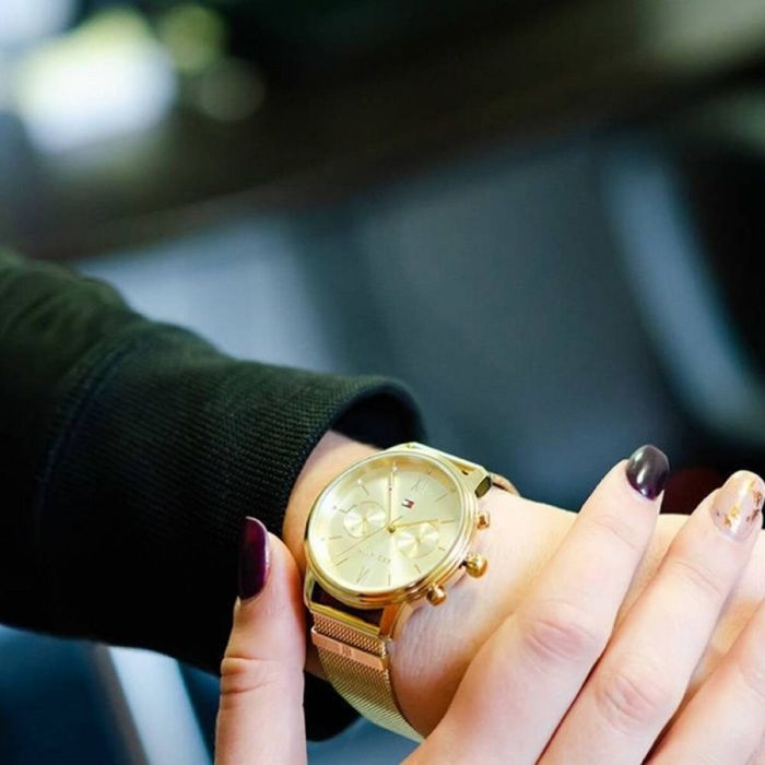Reloj Mujer Tommy Hilfiger 1782302 Dorado (Ø 38 mm) 2 Reloj Mujer Tommy Hilfiger 1782302 Dorado (Ø 38 mm) 2