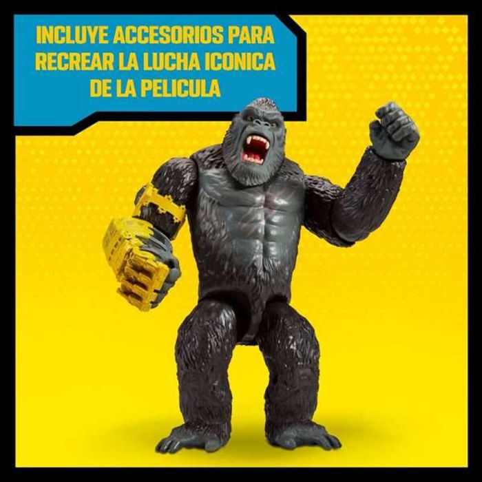 Famosa Figura Gxx Giant King Kong con Accesorios y Diferentes Puntos de Articulación 28 cm 5