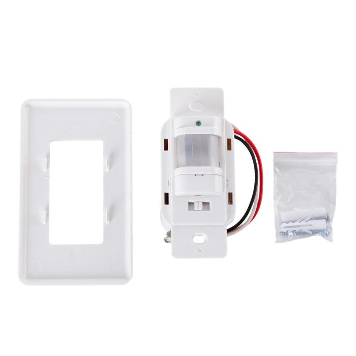 Sensor de Movimiento Empotrar 160º Infrarrojos 600W Incandescencia / 200W LED 220-240V, Ajustable 10s-7min y Alcance 9m 2 Sensor de Movimiento Empotrar 160º Infrarrojos 600W Incandescencia / 200W LED 220-240V, Ajustable 10s-7min y Alcance 9m 2