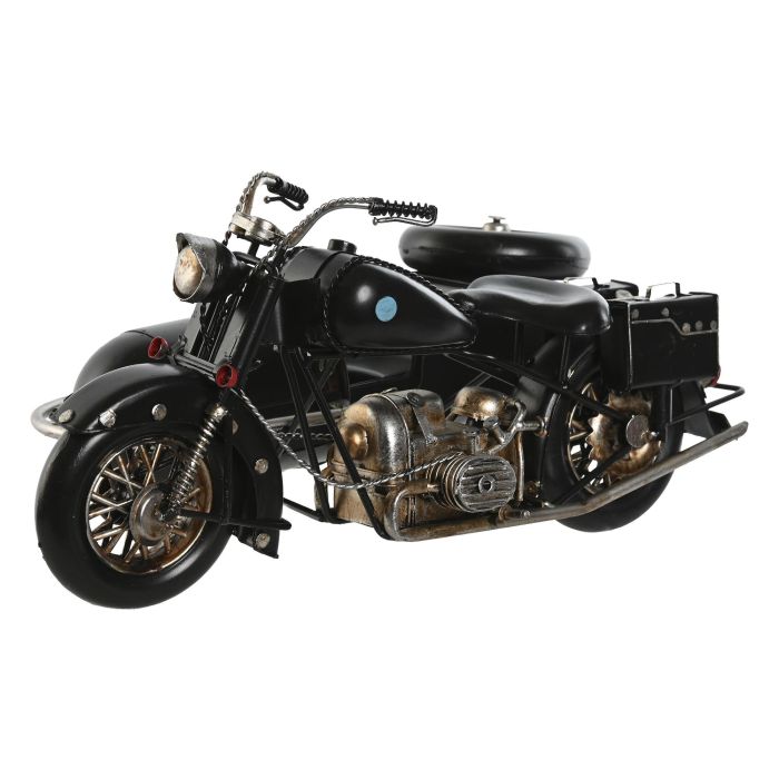 Vehiculo Decoracion Vintage DKD Home Decor Negro Plateado 24 x 16.5 x 35 cm 1 Vehiculo Decoracion Vintage DKD Home Decor Negro Plateado 24 x 16.5 x 35 cm 1