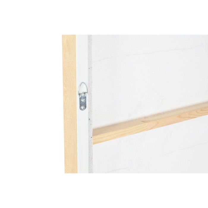 DKD Home Decor Cuadro Decorativo Scandi Pajaritos Lienzo con Marco PS, Blanco Gris Dorado Beige, 143x103x4.5 cm (2 Unidades) 1 DKD Home Decor Cuadro Decorativo Scandi Pajaritos Lienzo con Marco PS, Blanco Gris Dorado Beige, 143x103x4.5 cm (2 Unidades) 1