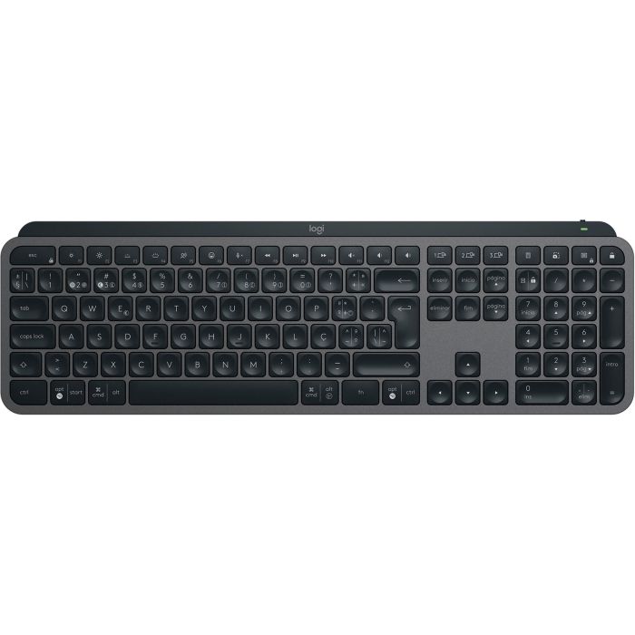 Logitech MX KEYS S Teclado Inalámbrico Bluetooth, Recargable, PTG (Portugués), Grafito 4 Logitech MX KEYS S Teclado Inalámbrico Bluetooth, Recargable, PTG (Portugués), Grafito 4