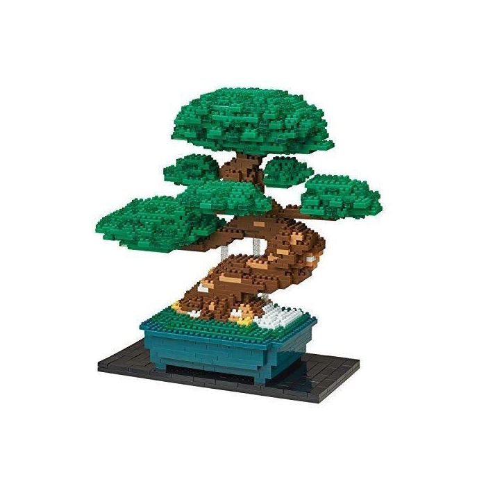 BANDAI KAW4972825210116 Figura de Ladrillo NANOBLOCK Bonsai Deluxe - 1130 piezas 3