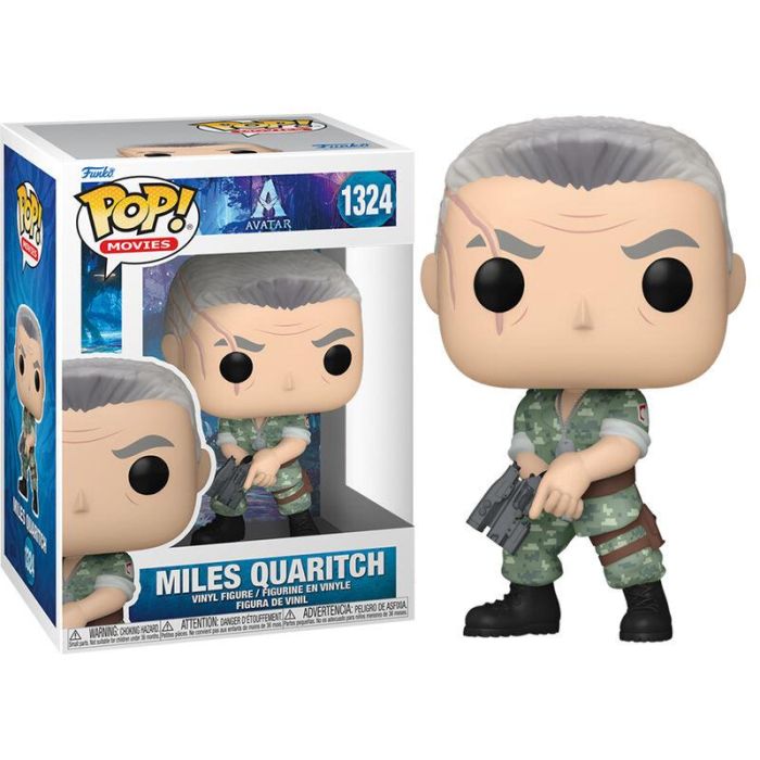 Funko Figura POP Avatar Miles Quaritch Vinilo 9cm Caja Regalo 2