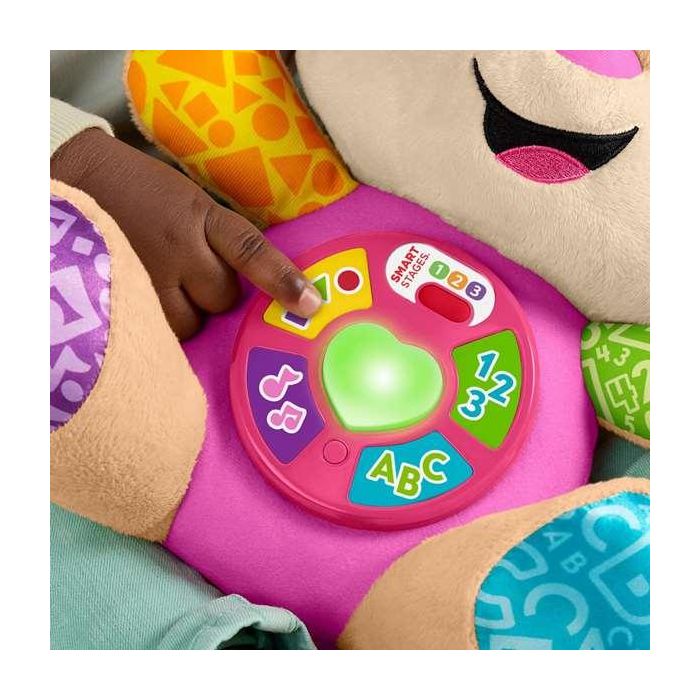 Peluche perrita fisher-price ríe y aprende con luces y sonidos. 30,48x25,40x13,34 cm 2 Peluche perrita fisher-price ríe y aprende con luces y sonidos. 30,48x25,40x13,34 cm 2