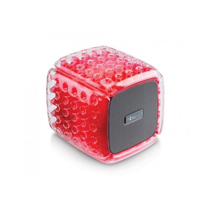 Forever Altavoz Bluetooth BS-700 Red, Bluetooth 5.0 TWS, IPX6 Impermeable, Luz RGB 0 Forever Altavoz Bluetooth BS-700 Red, Bluetooth 5.0 TWS, IPX6 Impermeable, Luz RGB 0