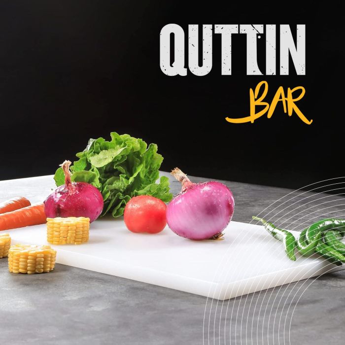 My Bar Tabla Cortar Blanca 32.5 x 26.5 cm 1